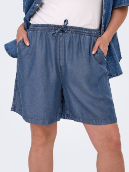 CARPEMA - Plus Size Shorts fra Only Carmakoma