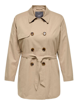 CARVALERIE - Plus Size Frakke fra Only Carmakoma