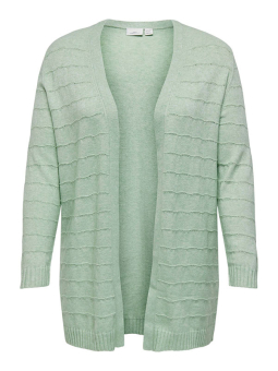 Only Carmakoma KATIA - Støvet grøn strikcardigan