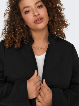 Only Carmakoma SOHO - Sort jakke med blazer look