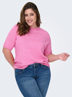 CARMARGARETA - Plus Size Bluse fra Only Carmakoma