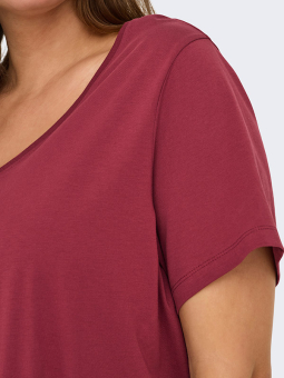 CARBONNIE - Plus Size T-shirt fra Only Carmakoma