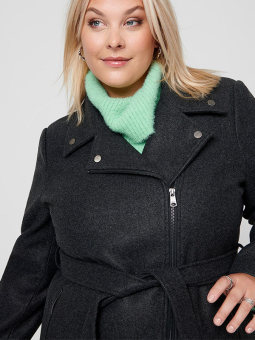 CARAUGUSTA - Plus Size Frakke fra Only Carmakoma