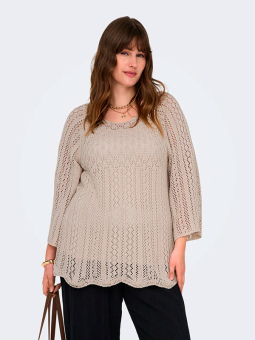 CARNOLA - Plus Size Bluse fra Only Carmakoma