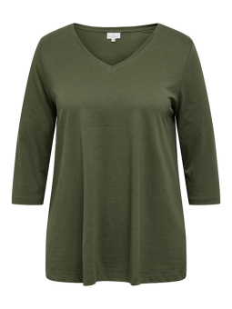 CARBONNIE - Plus Size T-shirt fra Only Carmakoma