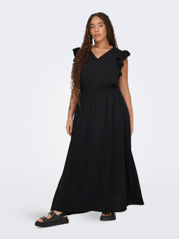 CARMETTA - Plus Size Kjole fra Only Carmakoma
