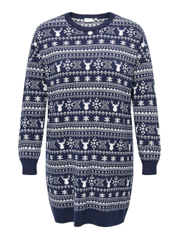 CARXMAS - Plus Size Kjole fra Only Carmakoma