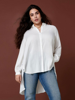 CARFREYJA - Plus Size Skjorte fra Only Carmakoma
