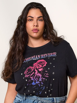 CARMIKO - Plus Size T-shirt fra Only Carmakoma