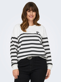 CARMADDY - Plus Size Bluse fra Only Carmakoma