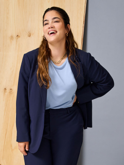 CARTRAVEL - Plus Size Blazer fra Only Carmakoma