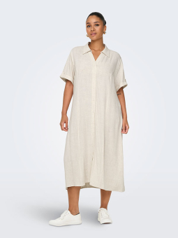 CARSIESTA - Plus Size Kjole fra Only Carmakoma