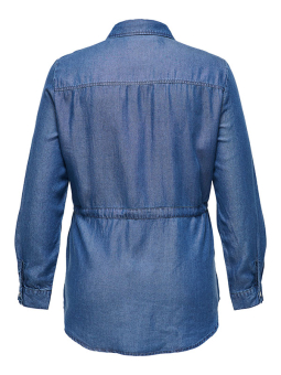 CARCHARIS - Plus Size Skjorte fra Only Carmakoma