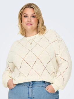 CARGEENAS - Plus Size Sweater fra Only Carmakoma