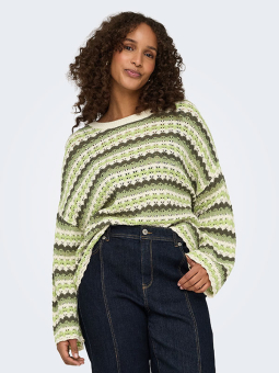 CARASA - Plus Size Sweater fra Only Carmakoma