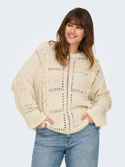 CARYRSA - Plus Size Sweater fra Only Carmakoma