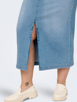 CARMYLAH - Plus Size Nederdel fra Only Carmakoma