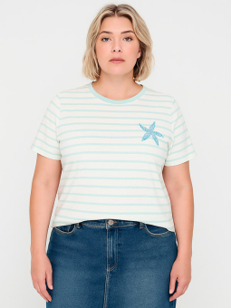 CARKITA - Plus Size T-shirt fra Only Carmakoma