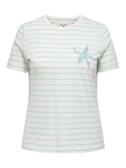 CARKITA - Plus Size T-shirt fra Only Carmakoma