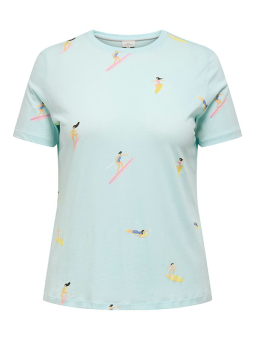 CARKITA - Plus Size T-shirt fra Only Carmakoma