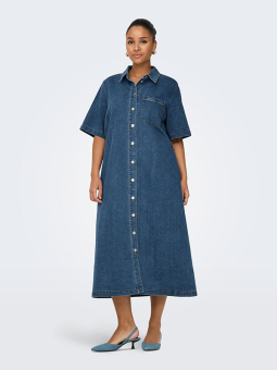 CARLANA - Plus Size Kjole fra Only Carmakoma
