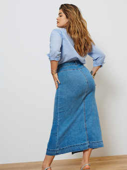 CARIRINA - Plus Size Nederdel fra Only Carmakoma