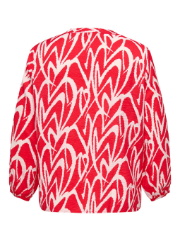 CAROLIVERA - Plus Size Bluse fra Only Carmakoma