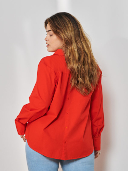 CARLALA - Plus Size Skjorte fra Only Carmakoma