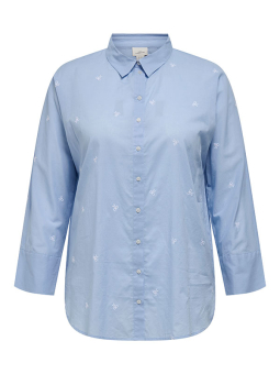 CARNEW - Plus Size Skjorte fra Only Carmakoma