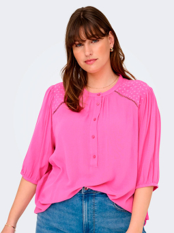 CARADZO - Plus Size Bluse fra Only Carmakoma