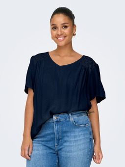 CARSELASI - Plus Size T-shirt fra Only Carmakoma
