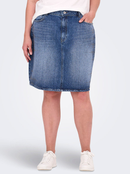 CARSTELLA - Plus Size Nederdel fra Only Carmakoma