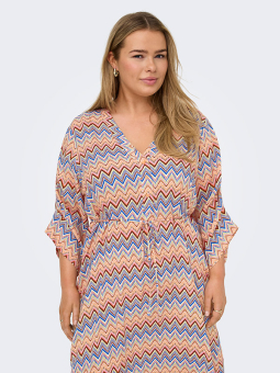 CARNOVA - Plus Size Kjole fra Only Carmakoma
