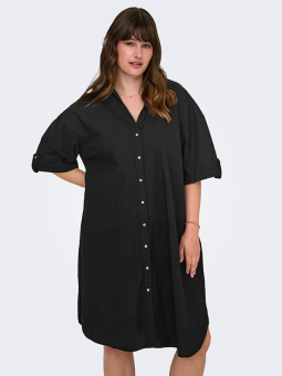 CARCOCO - Plus Size Kjole fra Only Carmakoma