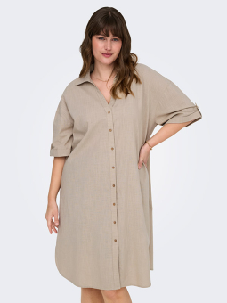CARCOCO - Plus Size Kjole fra Only Carmakoma
