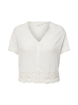 CARNADIA - Plus Size Bluse fra Only Carmakoma