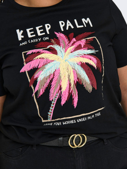 CARELLIOT - Plus Size T-shirt fra Only Carmakoma
