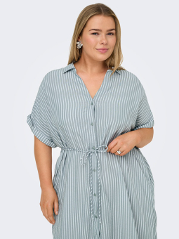 CARPENNA - Plus Size Kjole fra Only Carmakoma