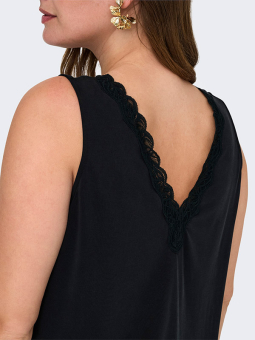 CARFREE - Plus Size Top fra Only Carmakoma