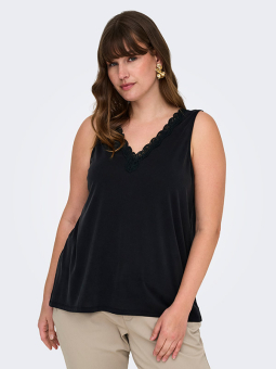CARFREE - Plus Size Top fra Only Carmakoma