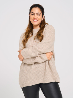 JADE  - Plus Size Bluse fra Only Carmakoma