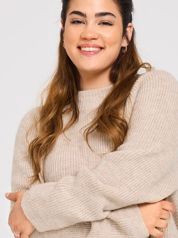 JADE  - Plus Size Bluse fra Only Carmakoma