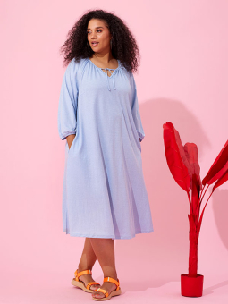 CAMERON - Plus Size Kjole fra Zhenzi