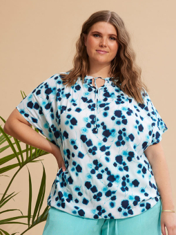 GLORIA - Plus Size Bluse fra Zhenzi