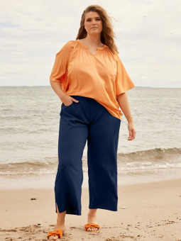 MEGANE - Plus Size Bluse fra Zhenzi