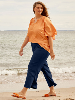 MEGANE - Plus Size Bluse fra Zhenzi