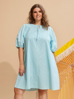 SANDRA - Plus Size Kjole fra Zhenzi