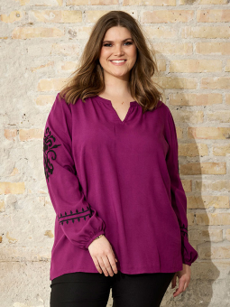 BENA - Plus Size Bluse fra Zhenzi