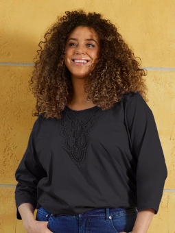 ELIF - Plus Size Bluse fra Zhenzi