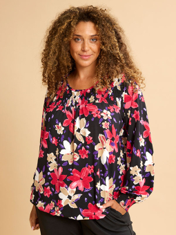 ELSY - Plus Size Bluse fra Zhenzi